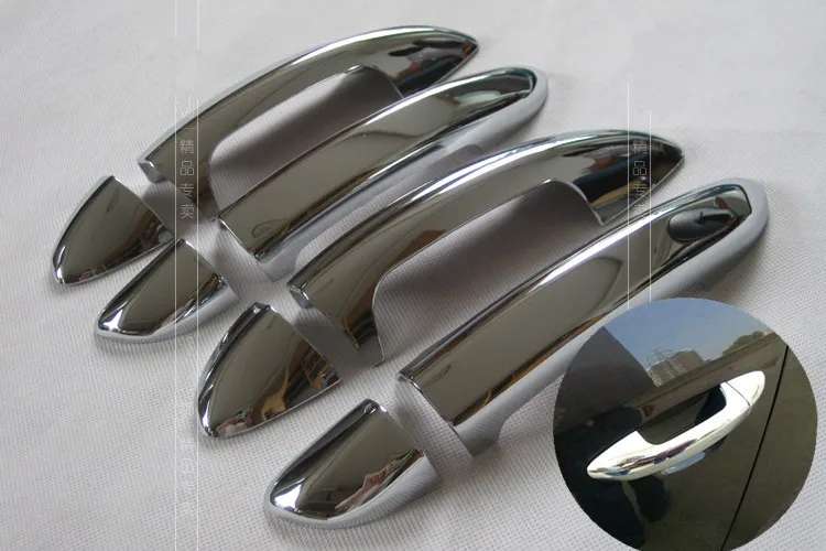 

8 шт. для VW PASSAT B6 CC 2006 2007 2008 2009 2010 2011 Passat CC 2009-2012 новая хромированная накладка на дверную ручку автомобиля