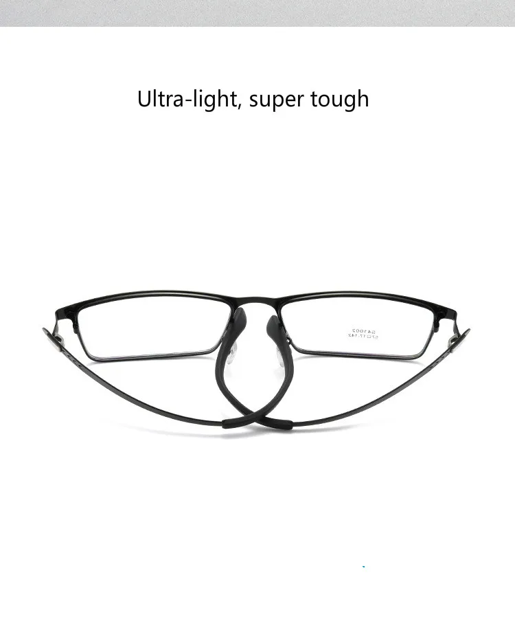 Titanium Glasses Frame Men Eyeglasses Frames Prescription Optics Glasses Frame