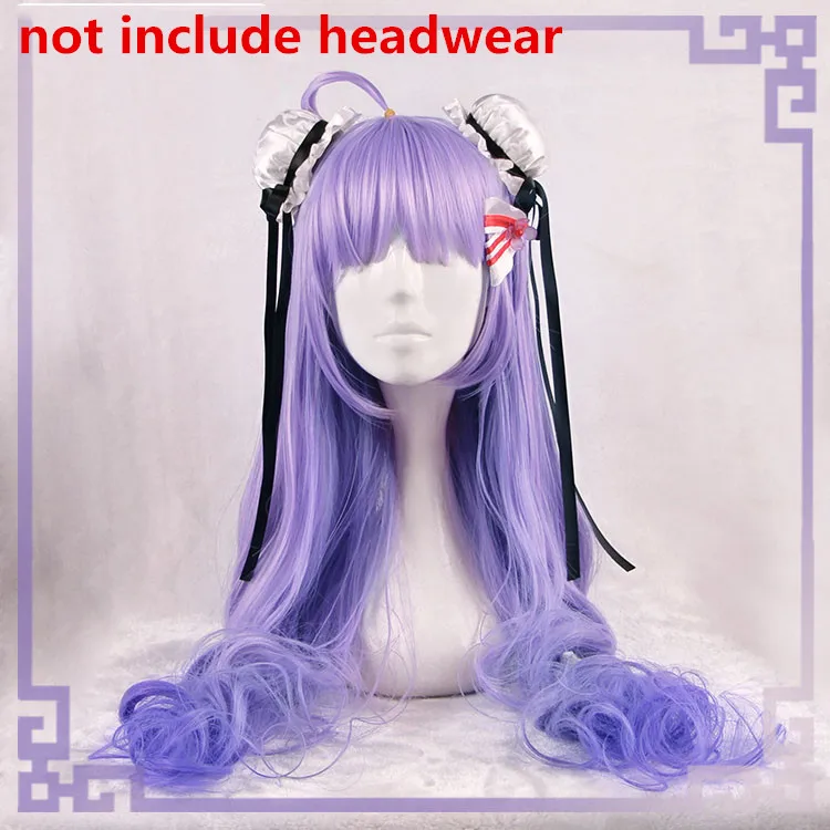 only wig Azur Лэйн Единорог маскарадные костюмы игры вязаный джекер толстовки юбка для школьной формы сумка с единорогом парик для женщин Одежда для девочек - Цвет: only wig