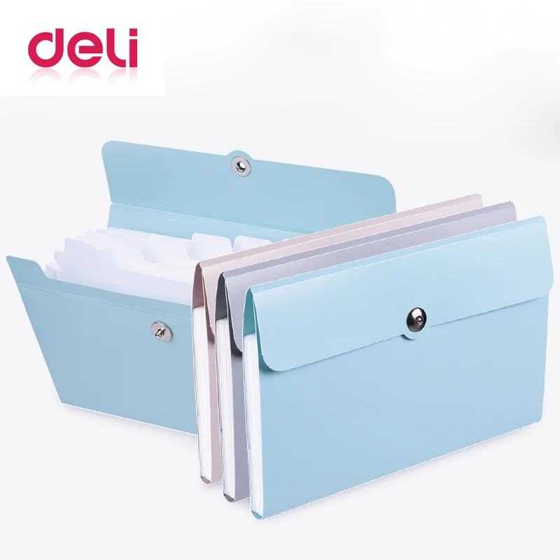 Deli 1 шт., папка для файлов, сумка для органов, А5, органайзер, коробка, держатель для бумаги, папка для документов, многофункциональная, для хранения, отделка, офисные принадлежности
