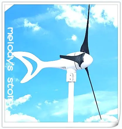 Максимальная мощность 500 Вт ветровых турбин пороёдающим с дельфином дизайн buid в