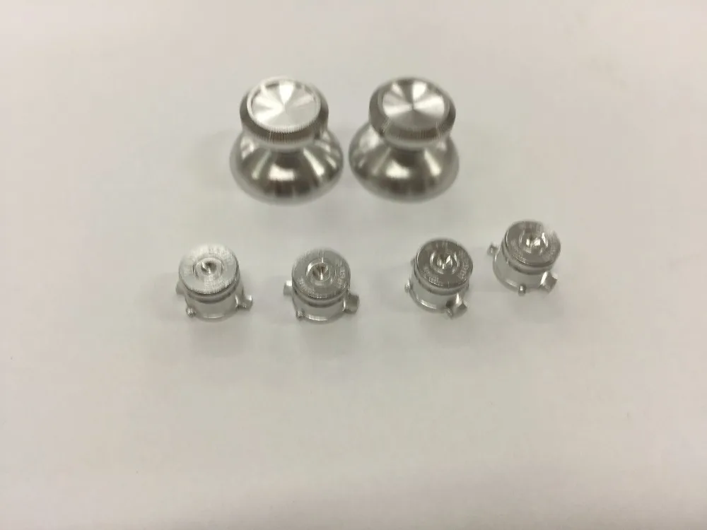 1 комплект = 6 шт. Серебристые алюминиевые металлические пуговицы в виде пуль