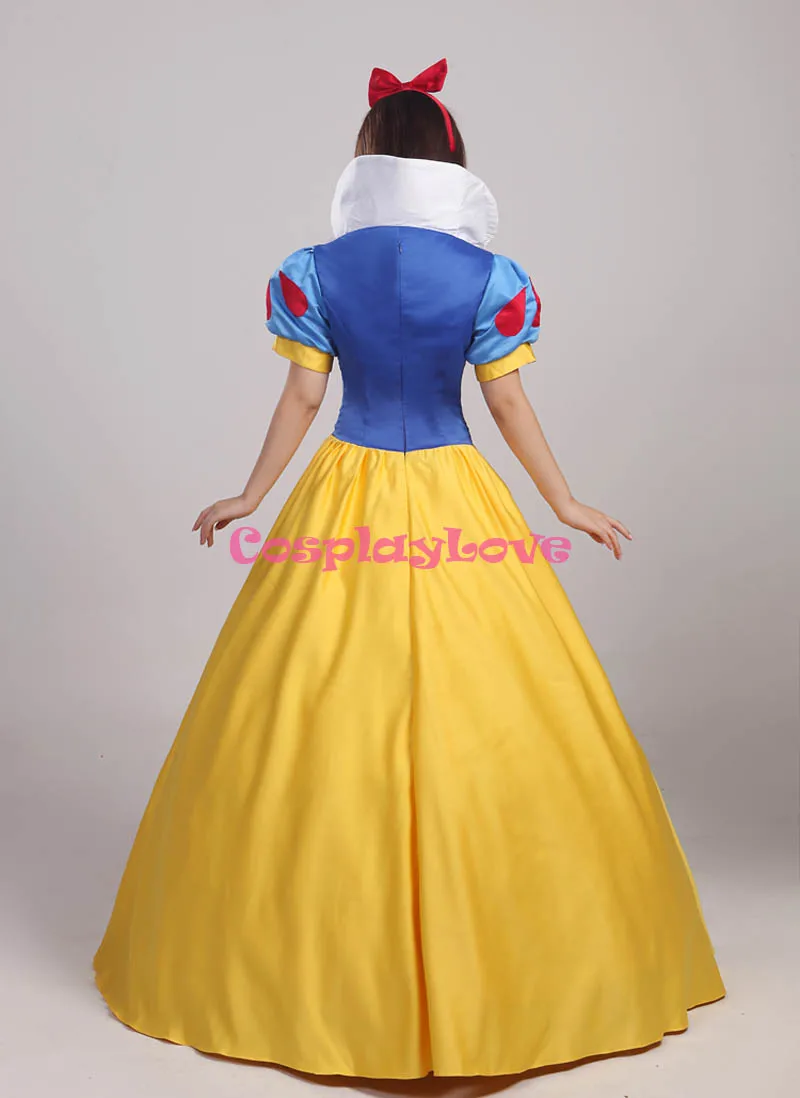 CosplayLove сделанное на заказ Белоснежное платье принцессы косплей костюм для