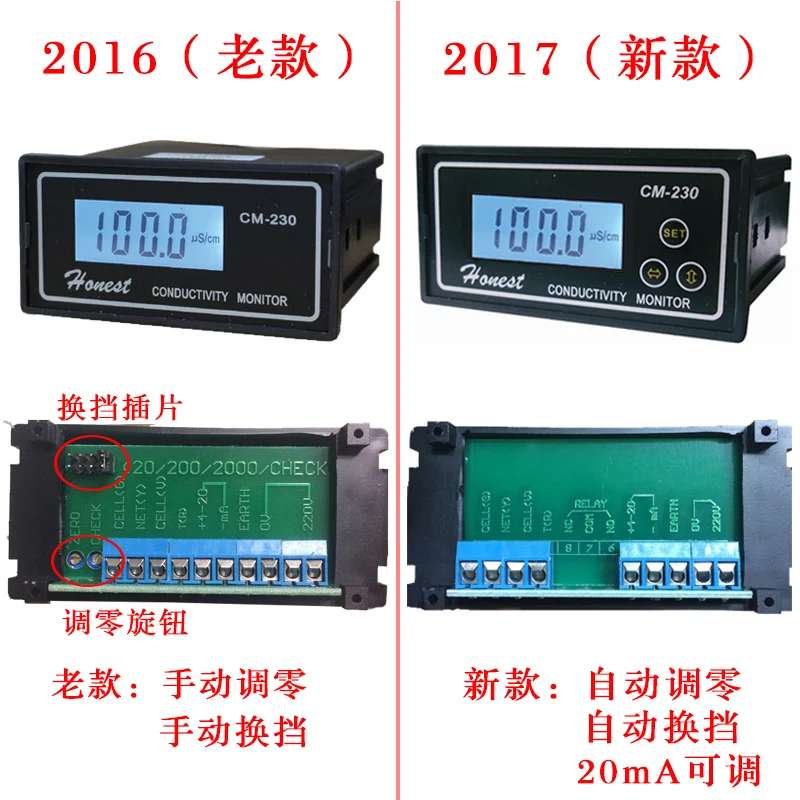 Измеритель проводимости/тестер проводимости/CM 230 Shanghai Cheng magnetic 1 Standard