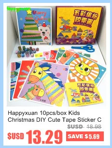 Happyxuan 12 шт./кор. DIY ремесло Наборы для детей Бумага чашка креативные игрушки, девчачья детсадовская дошкольного образования материалов