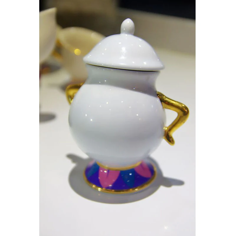 2017 Горячая Распродажа сахарница Красавица и Чудовище Geniune Ceramic посуда для кофе