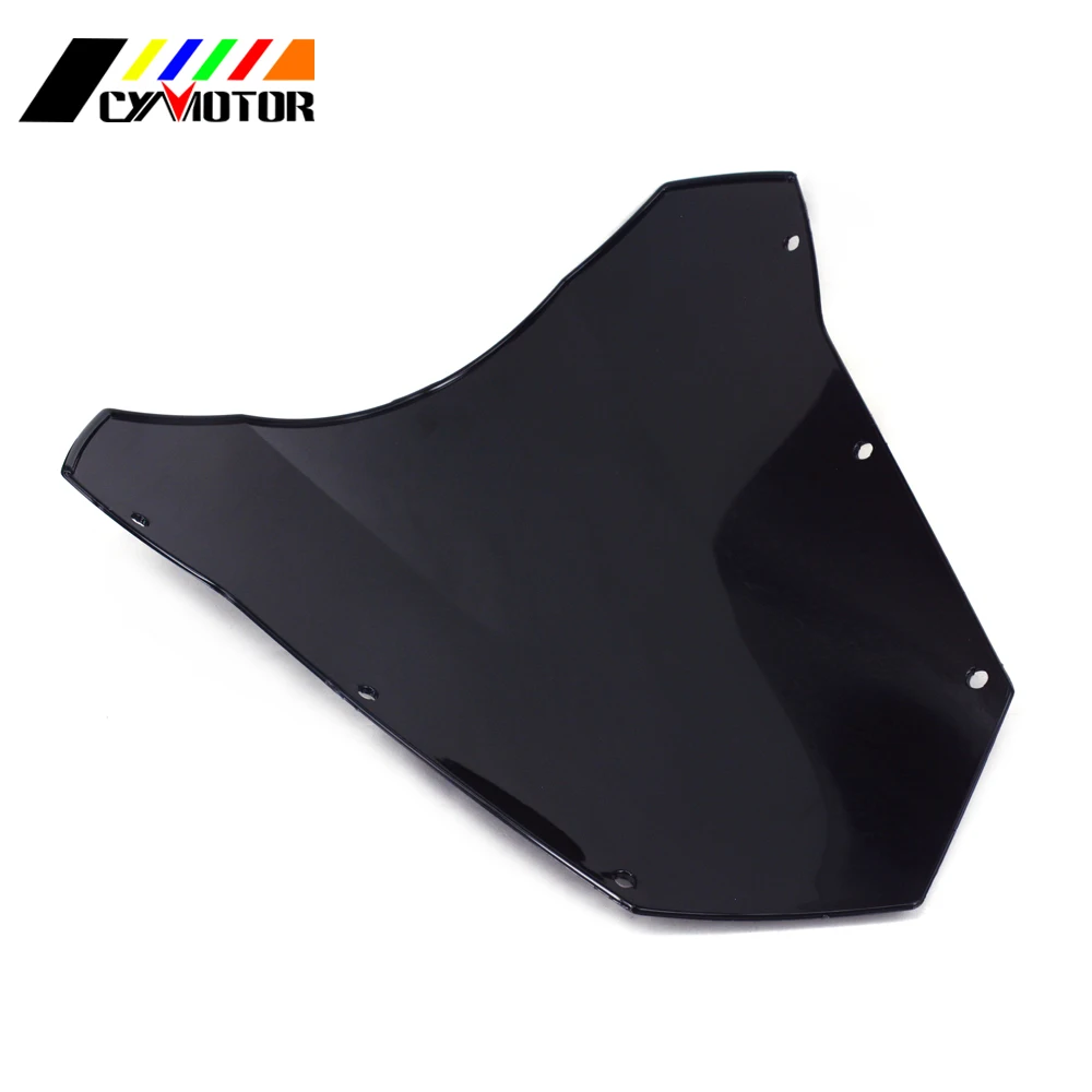 Черный обтекатель лобового стекла мотоцикла для YAMAHA FZ6 FZ 6 Fazer 2003 2004 2005 2006 2007 2008 03 04