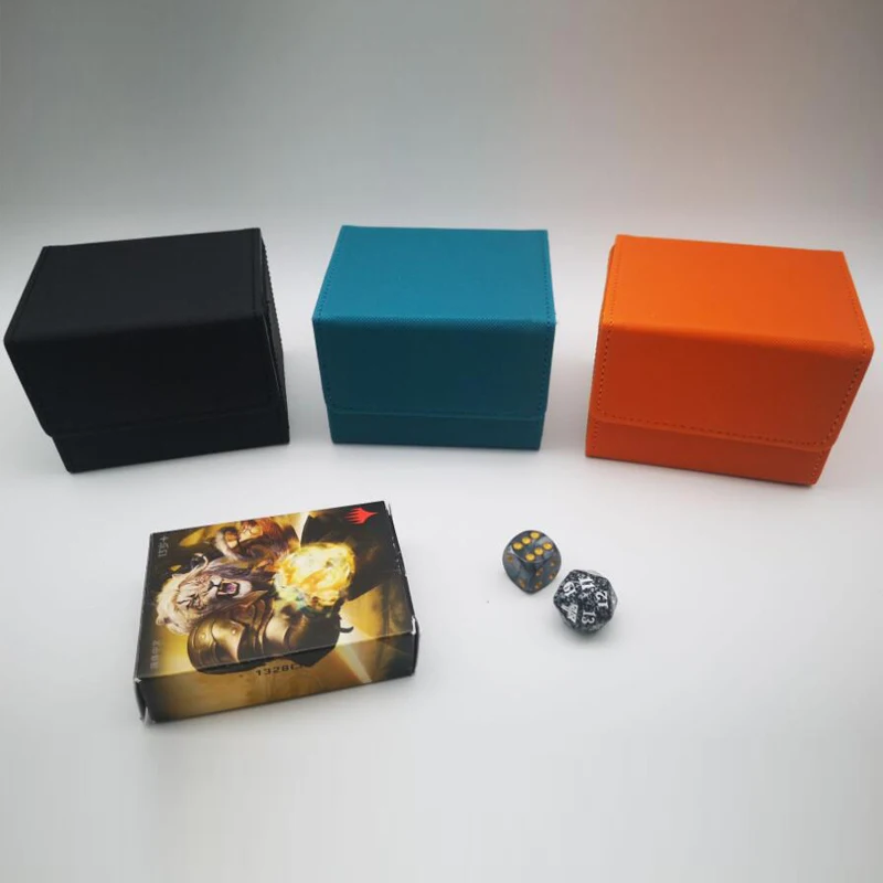 

MTG Card Box Board Game Cards Case Container cards case container collection for Pokemon Magic Board Game Sleeve Holder box