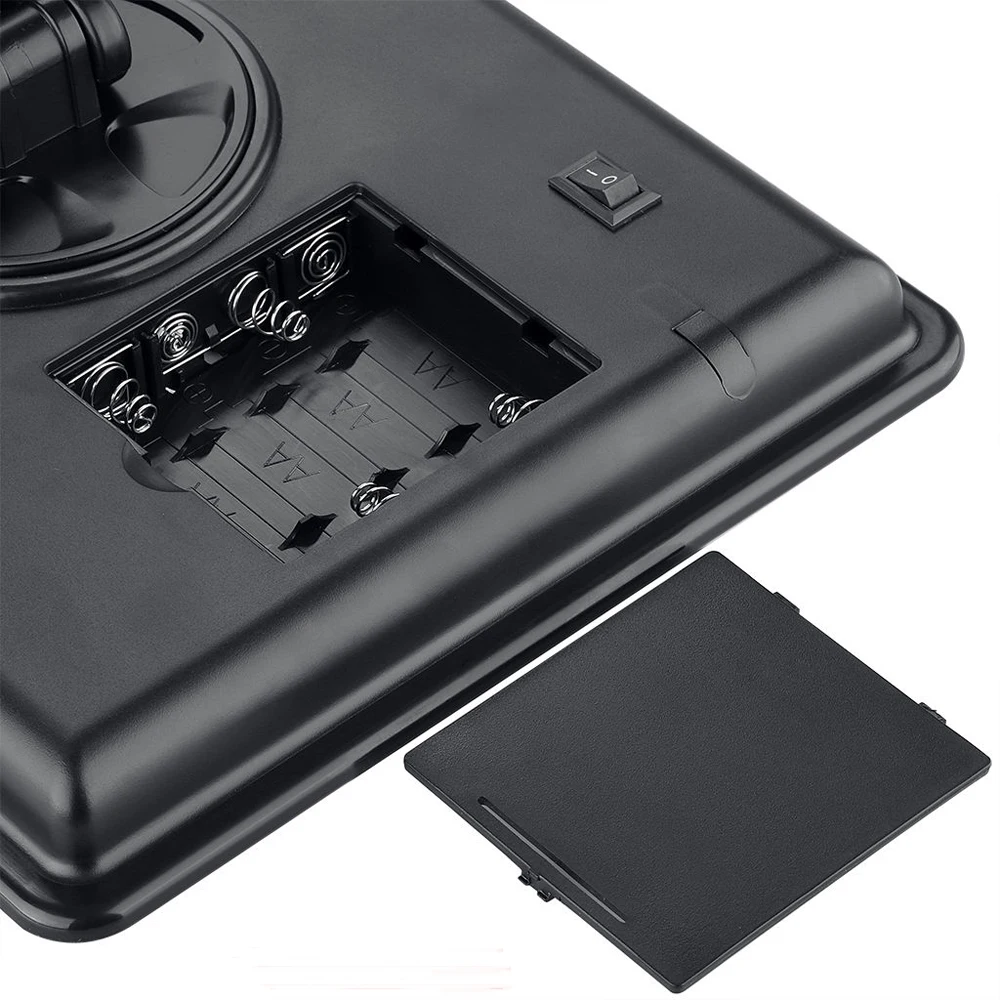 Зеркало для макияжа с 10 кратным увеличением и 20 светодисветодиодный вращающееся