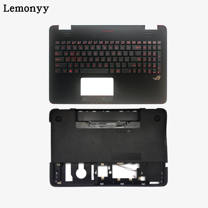 США для Asus G551 G551J G551JK G551JM G551JW G551JX G551VW G551V клавиатура с подсветкой для ноутбука верхняя крышка/нижний чехол в виде ракушки