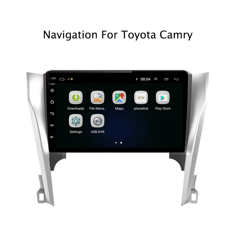 10 1 &quot2.5D IPS Android 8 автомобильный DVD GPS плеер для Toyota Camry 2012 2013 2014 Автомобильный Радио