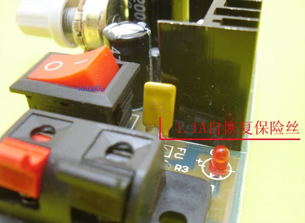 Регулируемый Модуль LM317 регулируемая плата питания DIY комплект выпрямленный