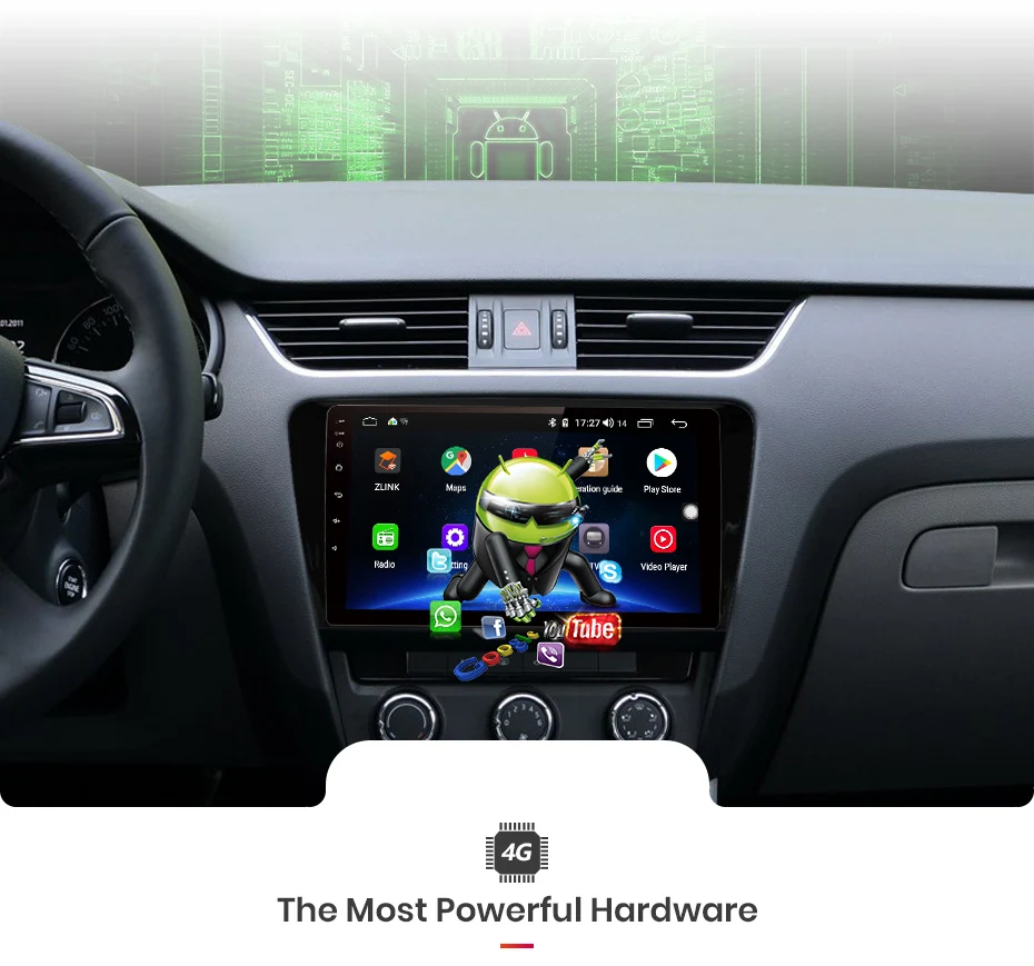 AWESAFE для SKODA Octavia 2013- A7 J10 автомобильный Радио Мультимедиа Видео плеер gps DSP No 2din 2 din Android 9,0 4G+ 64G