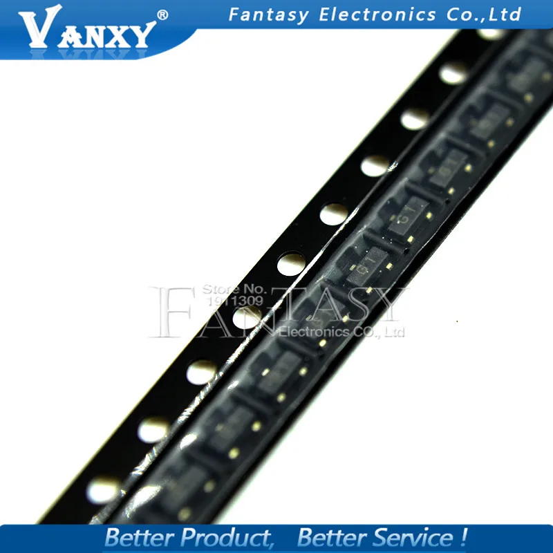 100 шт. 2N5551 SOT23 MMBT5551 G1 3 SMD биполярные транзисторы BJT PNP Транзисторы новые и