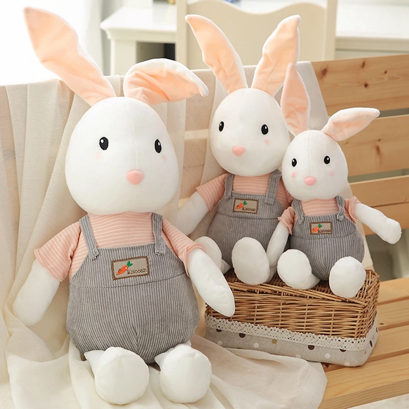Милые Нагрудник кролик мягкие игрушки Kawaii Анжела кукла для девочек на день