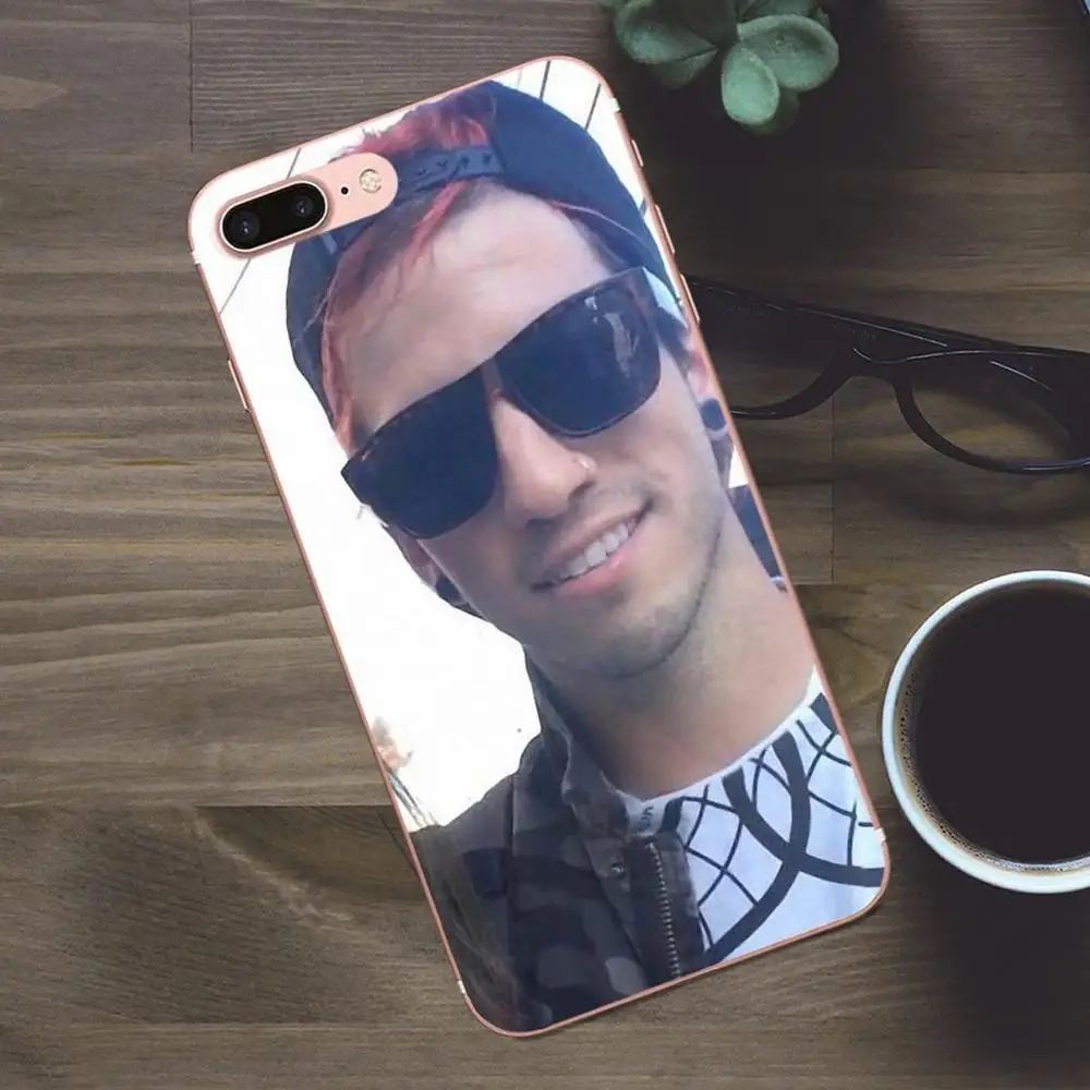 Bixedx термополиуретановый рисунок Джоша дана Twenty One Pilots 21 для Apple iPhone 4 4S 5 5C SE 6 6S 7 8 Plus