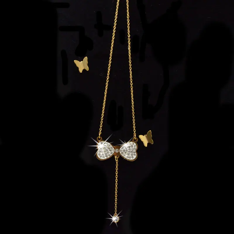 Женский ювелирный набор в форме сердца Vivari кулон из нержавеющей стали