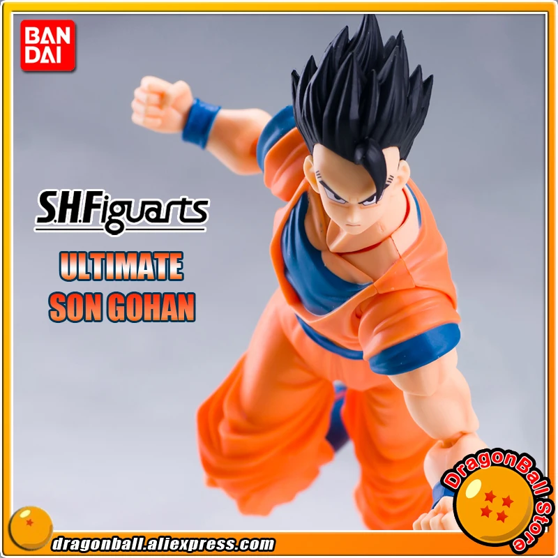Японское аниме "Dragon Ball Z" BANDAI Tamashii NACES S.H. Figuarts SHF эксклюзивная фигурка-ULTIMATE SON GOHAN