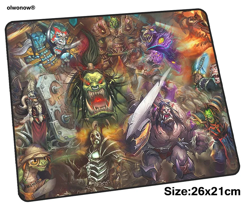 Коврик для мыши Hearthstone 26x21 см игровой коврик большой геймеров мультяшный
