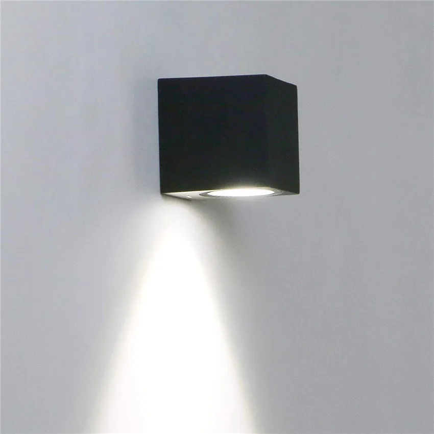 Cube COB LED Наружное/Внутреннее освещение Настенный светильник Современный IP65