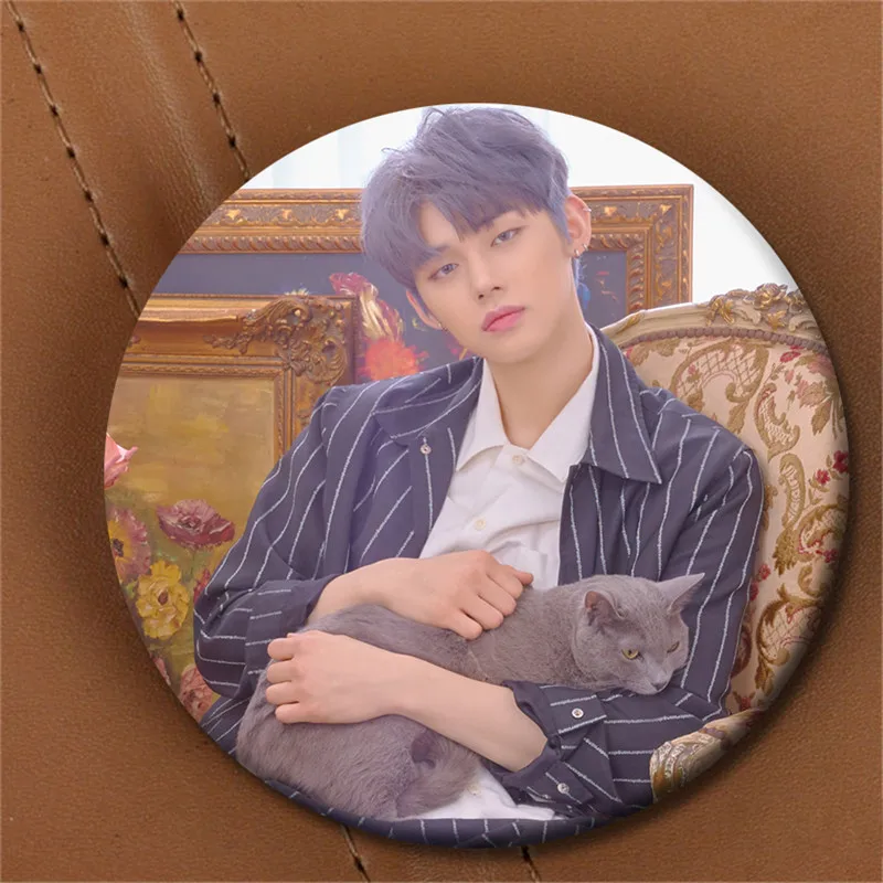 Youpop KPOP TXT SOOBIN альбом кошка и собака концепция Phot Pin значок для одежды шляпы рюкзак корсажи украшения