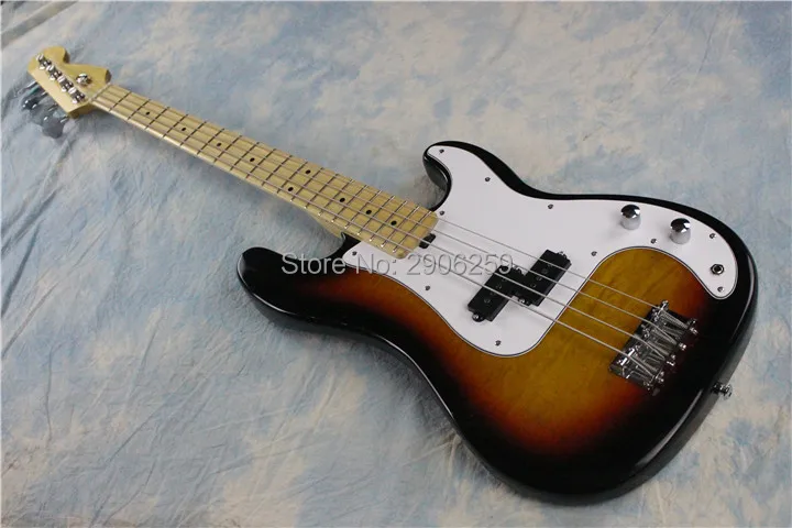 hot sale fen bass guitar vintage sunburst color.maple fingerboard.flamed maple top .Chinese | Спорт и развлечения