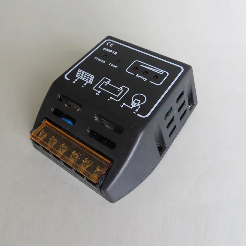 CMP12 12 В 24 в 10 А контроллер зарядки и разрядки солнечной энергии