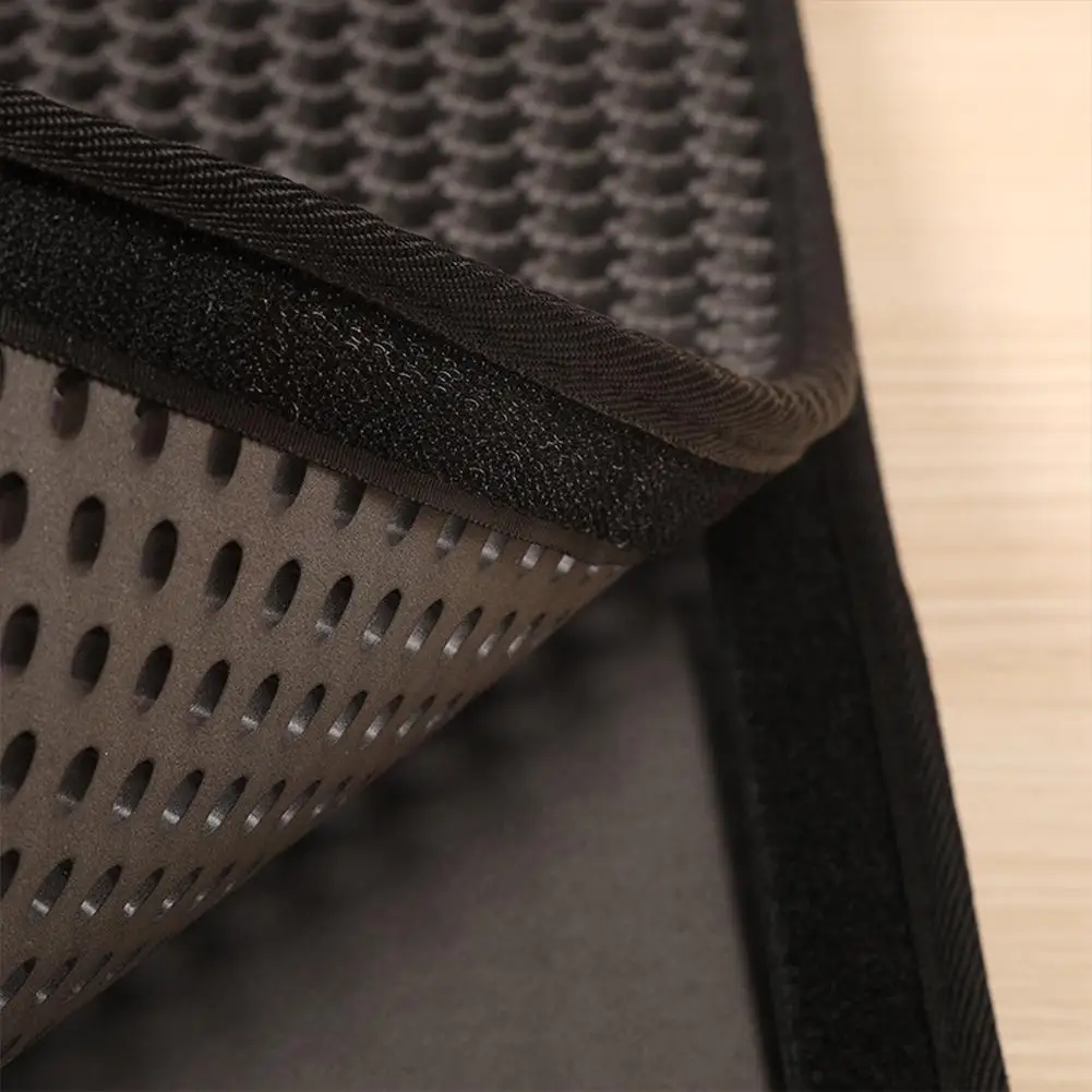 Водонепроницаемый коврик для кошачьих туалетов EVA двойной слой с отверстиями