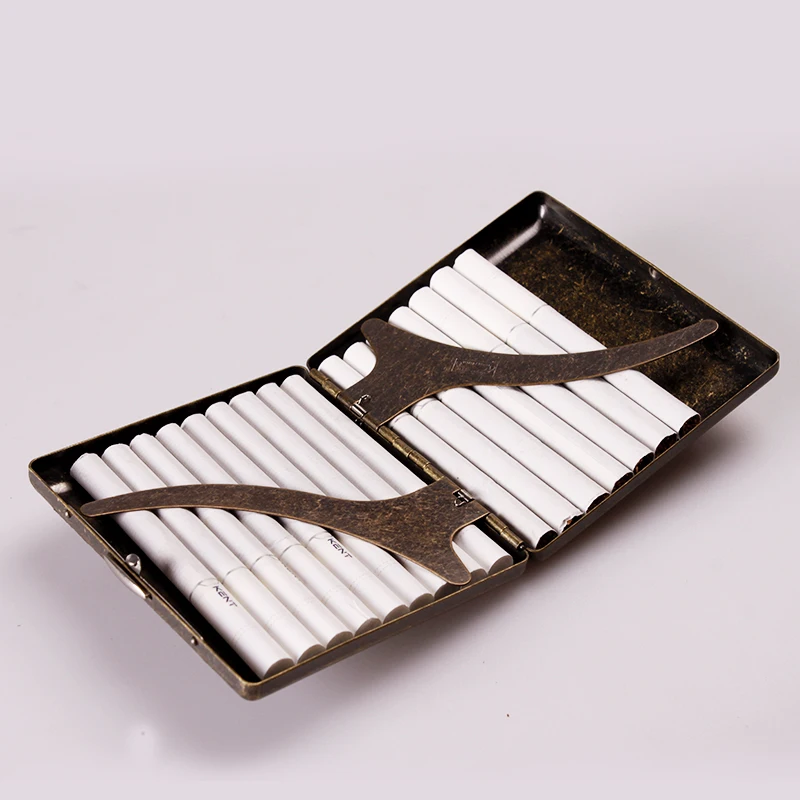 Чехол для сигарет 20 медный материал|20 cigarette|cigarette case boxmaterial box |
