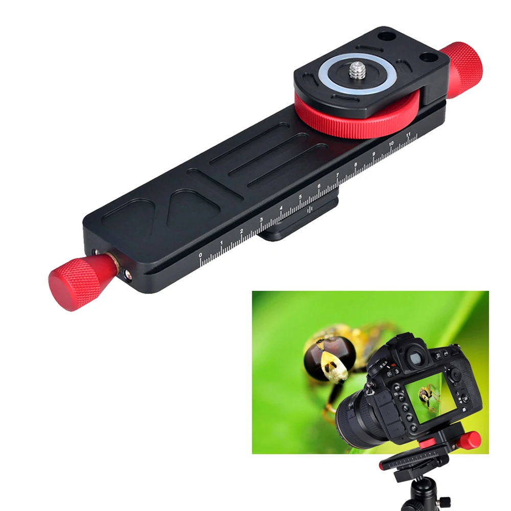 Направляющая для макросъемки из алюминиевого сплава 160 мм|tripod head|macro focusingmacro focusing