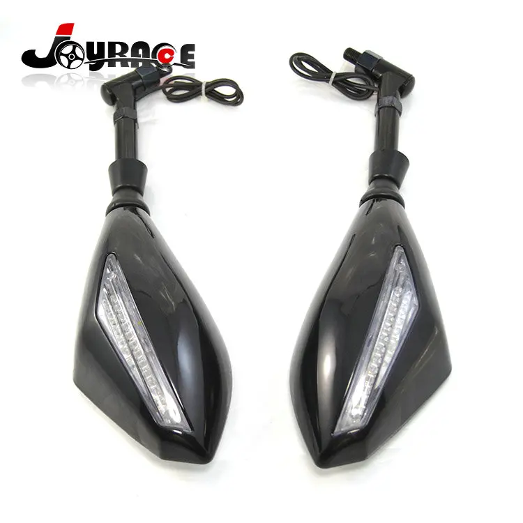 Универсальный Интегрированный Светодиодный боковое зеркало для мотокросса с