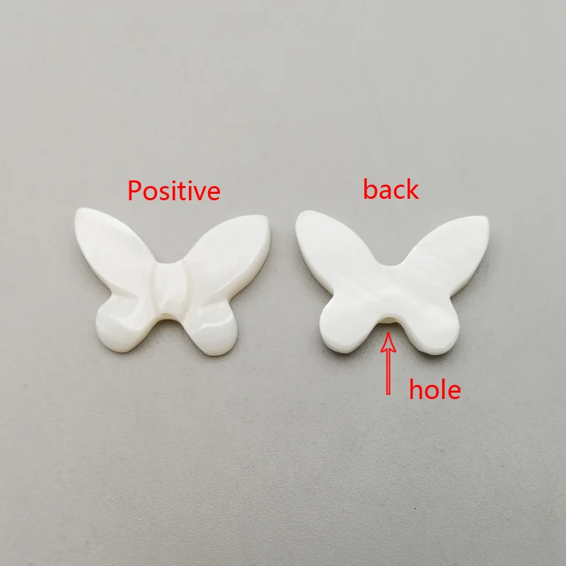 Wholesale Charm Small butterfly Natural Shell Pendant for Jewelry Making DIY Earring Bracelet Necklace accessories 12Pcs | Украшения и