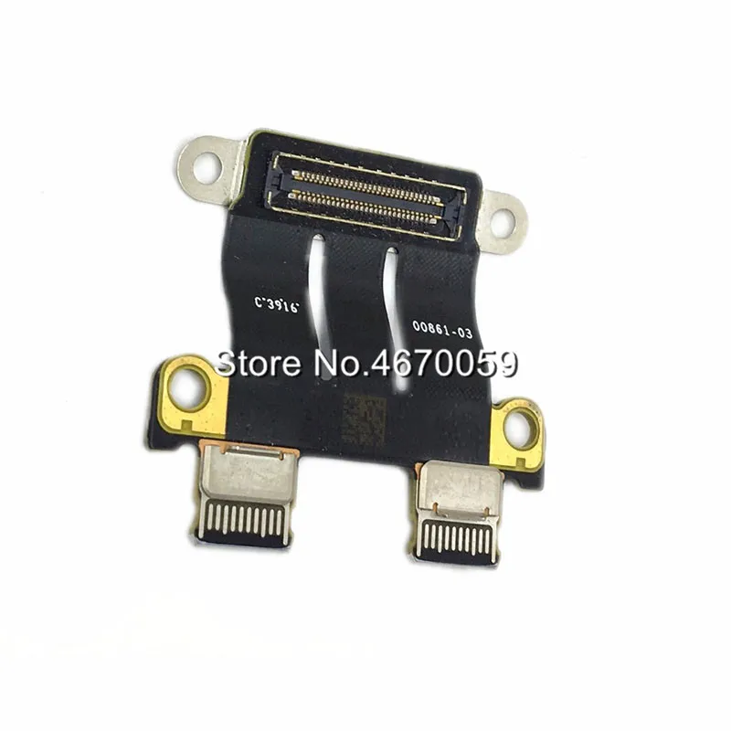620 00484 02 Тип C USB DC Мощность Jack я вывода шлейф для MacBook Pro 13 15 A1706 A1707 A1708 2016 2017 Часть