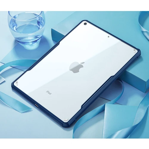 Xundd Ультратонкий Прозрачный чехол для iPad Pro 10," акрил+ края из ТПУ Защитная задняя крышка для iPad Pro Air Мода - Цвет: blue