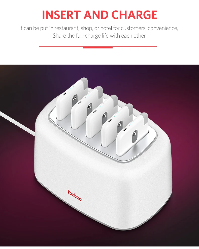 Yoobao S5K 5000mAh Встроенный кабель Внешний аккумулятор ультра тонкий портативный аккумулятор для мобильного телефона samsung