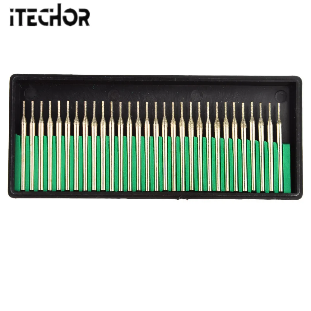 Набор алмазных сверл iTECHOR 30 шт./упаковка 1 мм|drill bit kit|drill bitdrill drill |