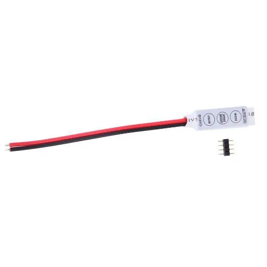 Wholesale100pcs/лот RGB контроллер 3key светодиодный мини DC12V 72W 2A Беспроводной полосы для rgb