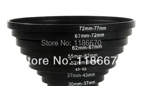 Переходное кольцо для объектива камеры 10x46 мм к шагу 46 37 43 49 52 55|lens filter adapter|filter