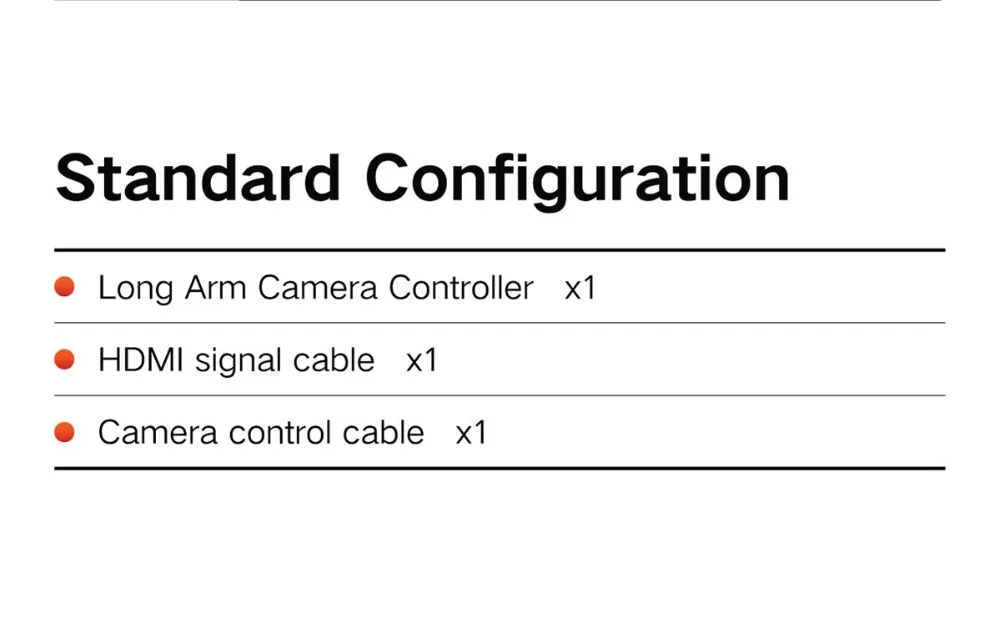 PortKeys Long Arm Camera Controller KIT for Z Cam E2 KIT Sony Canon Panasonic camera control