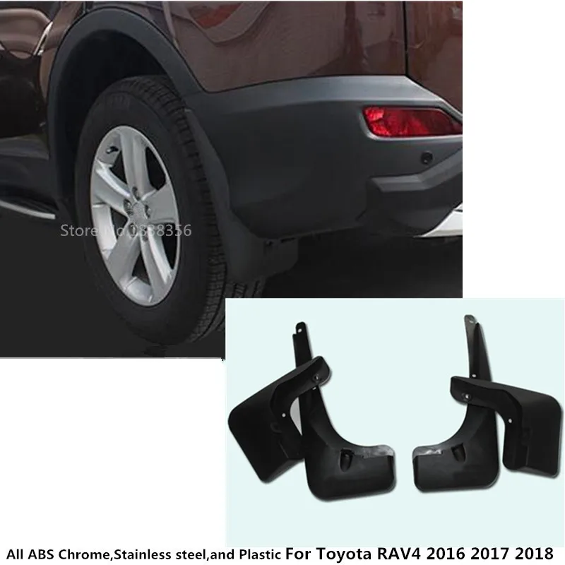 4 шт. пластиковые Брызговики для Toyota RAV4 2016 2017 2018|mud guard|mud flaps splash guardsmud guards |