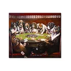Алмазная 5d картина с квадратными стразами, картина сделай сам с забавными собаками, играющими в покерные карты, вышивка стразами, 3d Вышивка крестом, настенное искусство, Z913