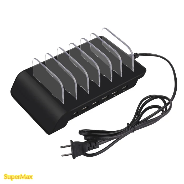 Зарядное устройство 6 портов USB зарядное станция концентратор кронштейн для