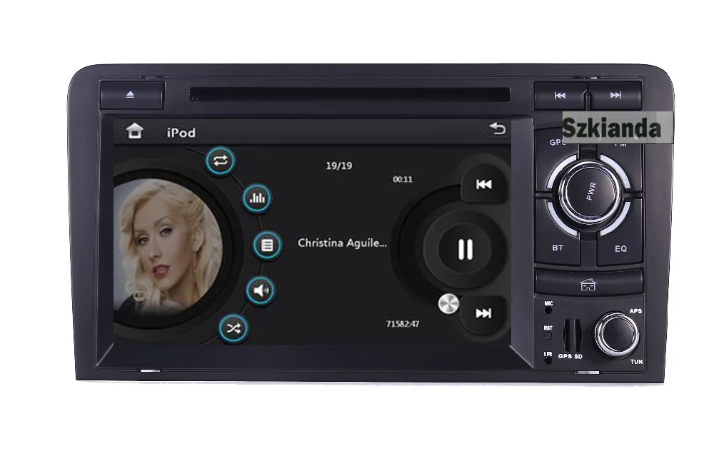 2DIN автомобильный DVD gps для Audi A3 S3 2002-2011 радио gps Bluetooth 1080P 3g USB хост Руль управления Canbus 8 Гб gps карта