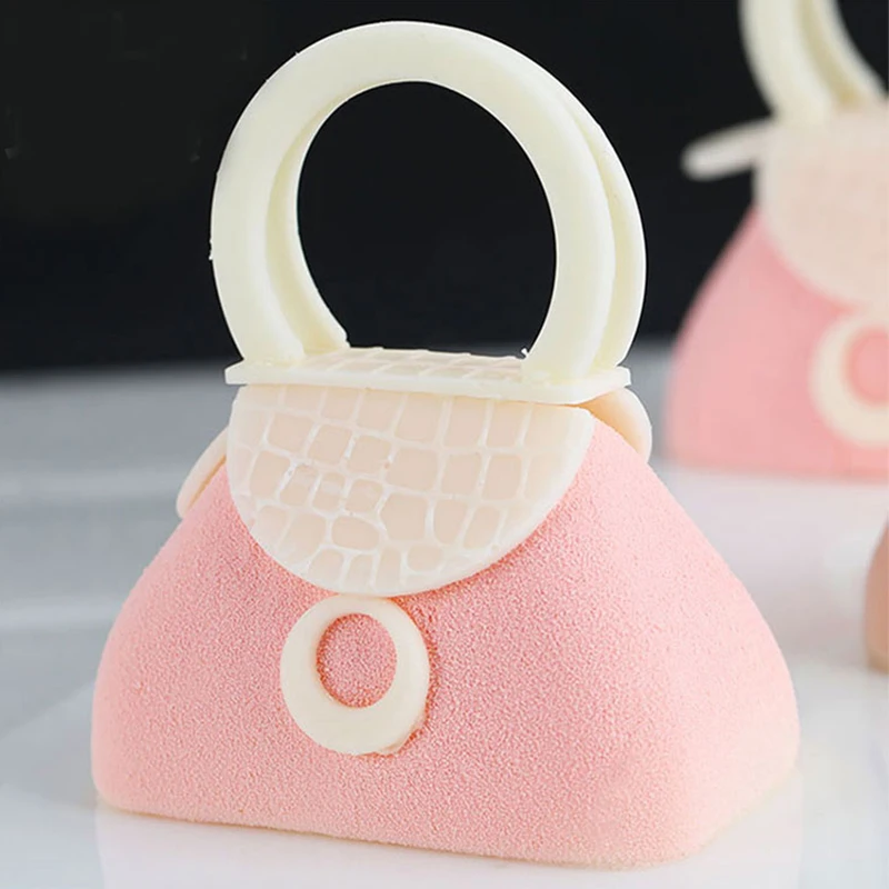 FILBAKE 2 шт./компл. 3D Fondant (сахарная) Силиконовая форма женская маленькая сумка для