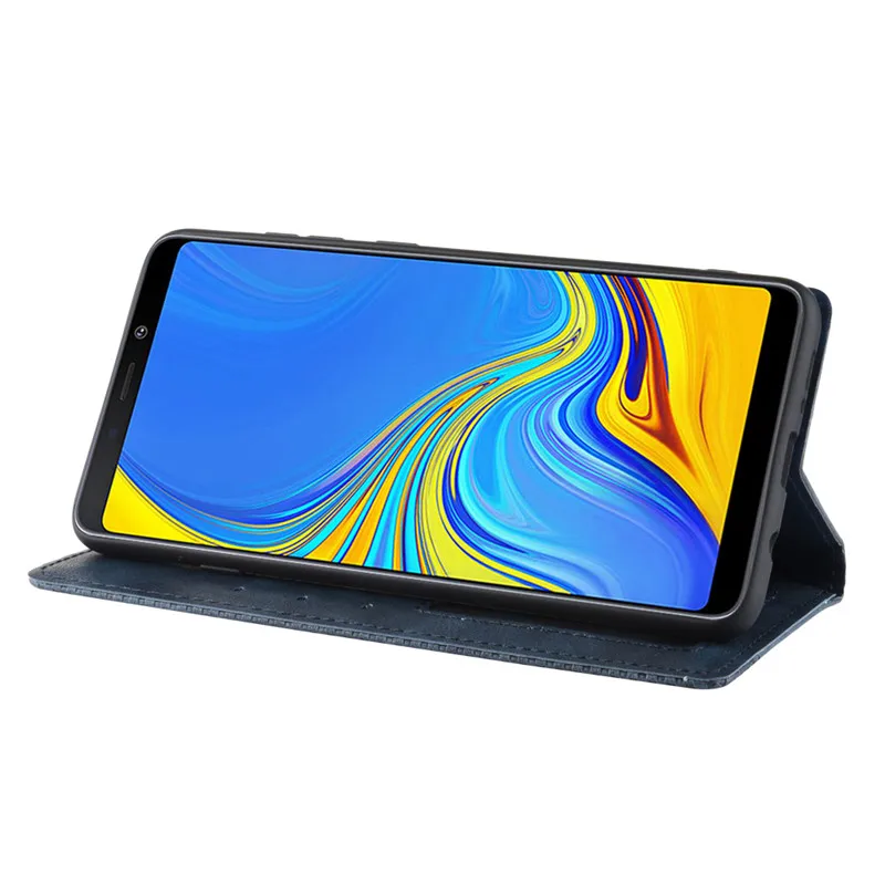 Чехол для Samsung Galaxy A9 2018 кошелек подставка карт магнитный чехол-книжка A920F A920