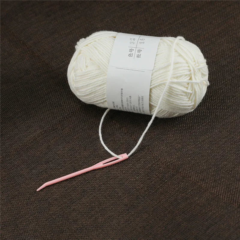 KOKNIT 2 шт. искусственная драпировка пряжа для вязания одинаковые швейные иглы