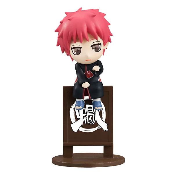 J G NARUTO Ochatomo серия Sasuke Kakashi Jiraiya Gaara Itachi Sasori Deidara Naruto ПВХ Фигурки Коллекционная
