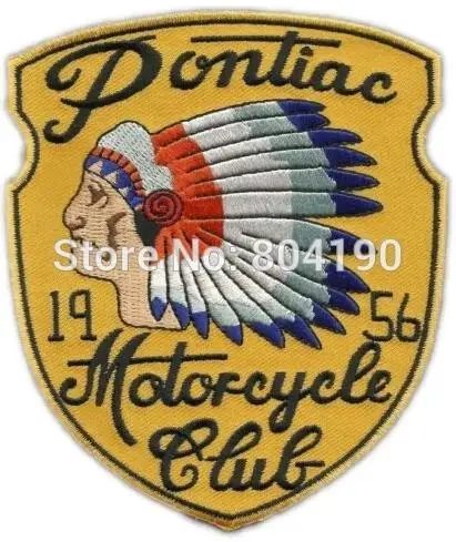 4 5 &quotВинтажный стиль 1950s REPRO мотоцикл клуб индийский платок горячий стержень MC