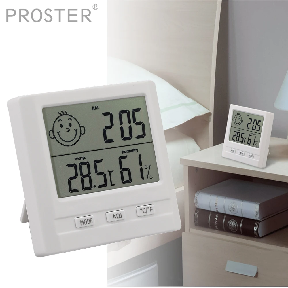 Термогигрометр PROSTER для детской комнаты Домашний Электронный с одним