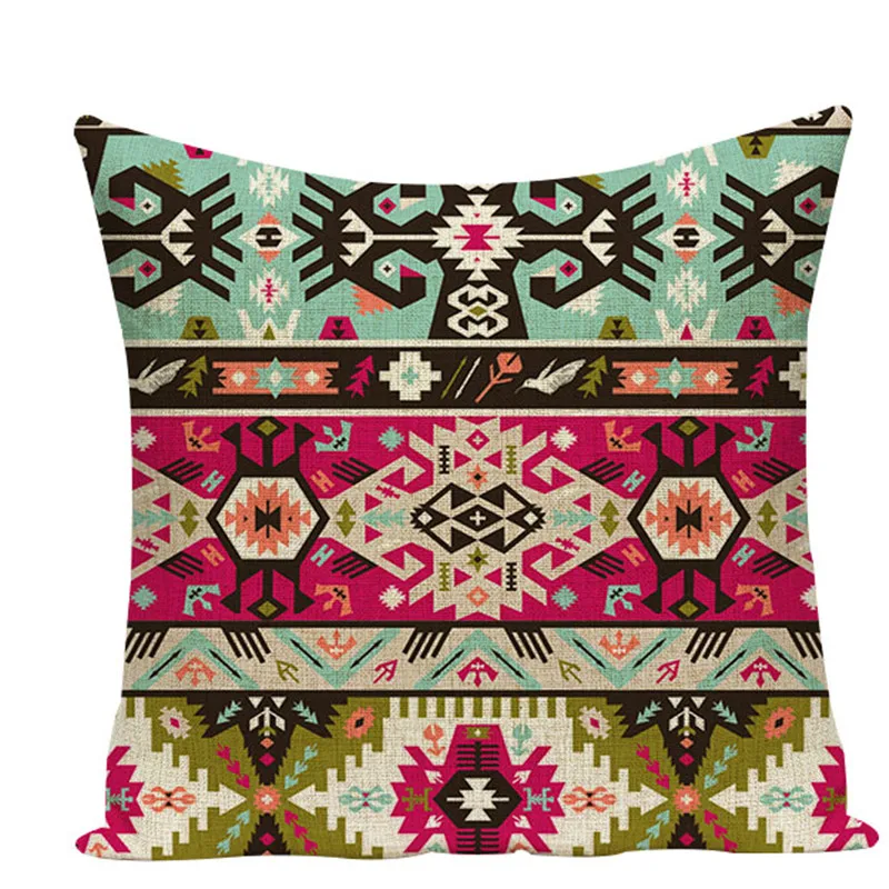 Этнические геометрические подушки в скандинавском стиле декоративная подушка